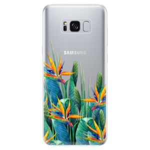 Odolné silikónové puzdro iSaprio - Exotic Flowers - Samsung Galaxy S8 vyobraziť