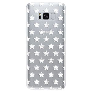Odolné silikónové puzdro iSaprio - Stars Pattern - white - Samsung Galaxy S8 vyobraziť