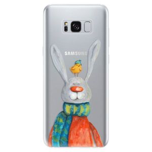Odolné silikónové puzdro iSaprio - Rabbit And Bird - Samsung Galaxy S8 vyobraziť