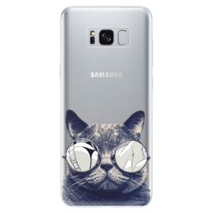 Odolné silikónové puzdro iSaprio - Crazy Cat 01 - Samsung Galaxy S8 vyobraziť