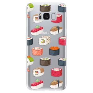 Odolné silikónové puzdro iSaprio - Sushi Pattern - Samsung Galaxy S8 vyobraziť