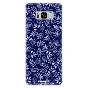 Odolné silikónové puzdro iSaprio - Blue Leaves 05 - Samsung Galaxy S8 vyobraziť