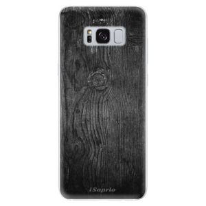 Odolné silikónové puzdro iSaprio - Black Wood 13 - Samsung Galaxy S8 vyobraziť