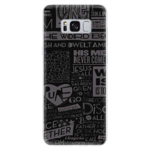 Odolné silikónové puzdro iSaprio - Text 01 - Samsung Galaxy S8 vyobraziť