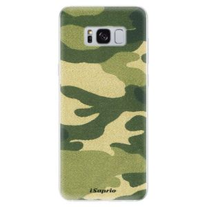 Odolné silikónové puzdro iSaprio - Green Camuflage 01 - Samsung Galaxy S8 vyobraziť