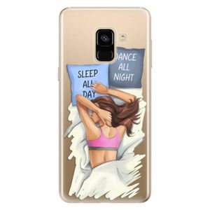 Odolné silikónové puzdro iSaprio - Dance and Sleep - Samsung Galaxy A8 2018 vyobraziť