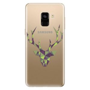 Odolné silikónové puzdro iSaprio - Deer Green - Samsung Galaxy A8 2018 vyobraziť