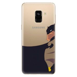 Odolné silikónové puzdro iSaprio - BaT Comics - Samsung Galaxy A8 2018 vyobraziť