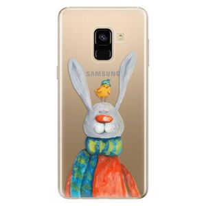 Odolné silikónové puzdro iSaprio - Rabbit And Bird - Samsung Galaxy A8 2018 vyobraziť