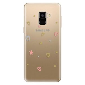 Odolné silikónové puzdro iSaprio - Lovely Pattern - Samsung Galaxy A8 2018 vyobraziť