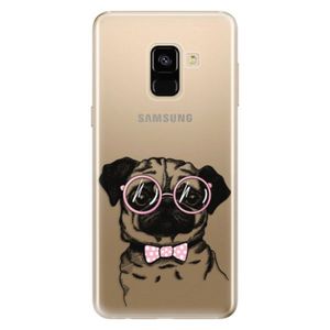 Odolné silikónové puzdro iSaprio - The Pug - Samsung Galaxy A8 2018 vyobraziť