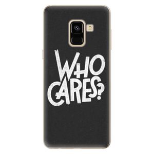 Odolné silikónové puzdro iSaprio - Who Cares - Samsung Galaxy A8 2018 vyobraziť