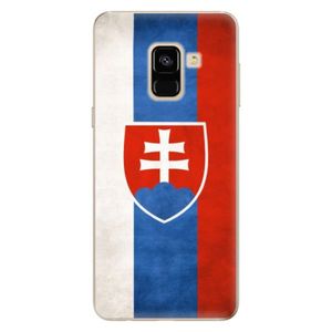 Odolné silikónové puzdro iSaprio - Slovakia Flag - Samsung Galaxy A8 2018 vyobraziť