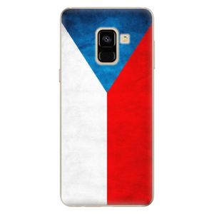 Odolné silikónové puzdro iSaprio - Czech Flag - Samsung Galaxy A8 2018 vyobraziť
