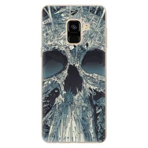 Odolné silikónové puzdro iSaprio - Abstract Skull - Samsung Galaxy A8 2018 vyobraziť