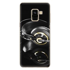 Odolné silikónové puzdro iSaprio - Headphones 02 - Samsung Galaxy A8 2018 vyobraziť