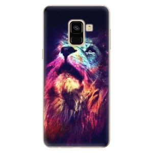 Odolné silikónové puzdro iSaprio - Lion in Colors - Samsung Galaxy A8 2018 vyobraziť