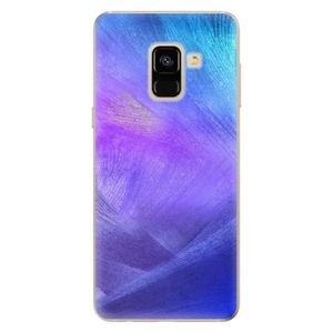 Odolné silikónové puzdro iSaprio - Purple Feathers - Samsung Galaxy A8 2018 vyobraziť