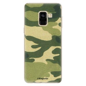 Odolné silikónové puzdro iSaprio - Green Camuflage 01 - Samsung Galaxy A8 2018 vyobraziť