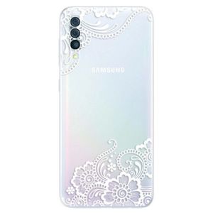 Odolné silikónové puzdro iSaprio - White Lace 02 - Samsung Galaxy A50 vyobraziť