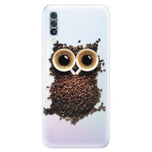 Odolné silikónové puzdro iSaprio - Owl And Coffee - Samsung Galaxy A50 vyobraziť