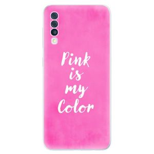 Odolné silikónové puzdro iSaprio - Pink is my color - Samsung Galaxy A50 vyobraziť