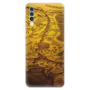 Odolné silikónové puzdro iSaprio - Old Map - Samsung Galaxy A50 vyobraziť