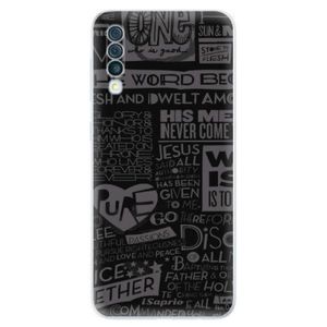 Odolné silikónové puzdro iSaprio - Text 01 - Samsung Galaxy A50 vyobraziť