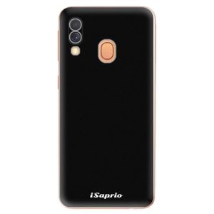 Odolné silikónové puzdro iSaprio - 4Pure - černý - Samsung Galaxy A40 vyobraziť