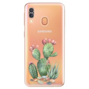 Odolné silikónové puzdro iSaprio - Cacti 01 - Samsung Galaxy A40 vyobraziť