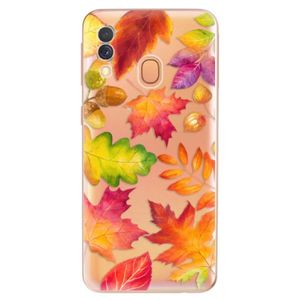 Odolné silikónové puzdro iSaprio - Autumn Leaves 01 - Samsung Galaxy A40 vyobraziť
