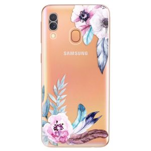 Odolné silikónové puzdro iSaprio - Flower Pattern 04 - Samsung Galaxy A40 vyobraziť