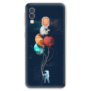 Odolné silikónové puzdro iSaprio - Balloons 02 - Samsung Galaxy A40 vyobraziť