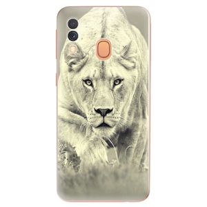 Odolné silikónové puzdro iSaprio - Lioness 01 - Samsung Galaxy A40 vyobraziť