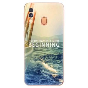 Odolné silikónové puzdro iSaprio - Beginning - Samsung Galaxy A40 vyobraziť