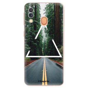 Odolné silikónové puzdro iSaprio - Triangle 01 - Samsung Galaxy A40 vyobraziť