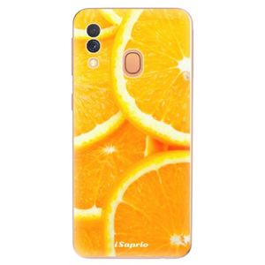 Odolné silikónové puzdro iSaprio - Orange 10 - Samsung Galaxy A40 vyobraziť