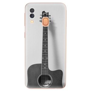 Odolné silikónové puzdro iSaprio - Guitar 01 - Samsung Galaxy A40 vyobraziť