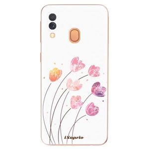 Odolné silikónové puzdro iSaprio - Flowers 14 - Samsung Galaxy A40 vyobraziť