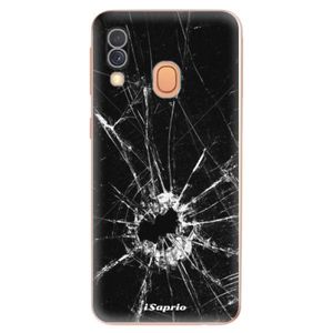 Odolné silikónové puzdro iSaprio - Broken Glass 10 - Samsung Galaxy A40 vyobraziť