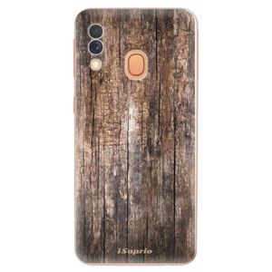 Odolné silikónové puzdro iSaprio - Wood 11 - Samsung Galaxy A40 vyobraziť