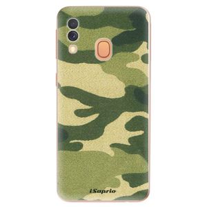Odolné silikónové puzdro iSaprio - Green Camuflage 01 - Samsung Galaxy A40 vyobraziť