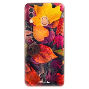 Odolné silikónové puzdro iSaprio - Autumn Leaves 03 - Samsung Galaxy A40 vyobraziť