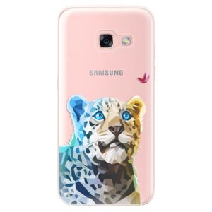 Odolné silikónové puzdro iSaprio - Leopard With Butterfly - Samsung Galaxy A3 2017 vyobraziť