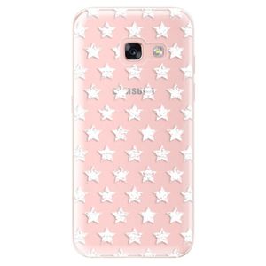 Odolné silikónové puzdro iSaprio - Stars Pattern - white - Samsung Galaxy A3 2017 vyobraziť