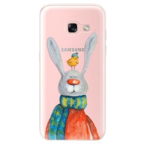 Odolné silikónové puzdro iSaprio - Rabbit And Bird - Samsung Galaxy A3 2017 vyobraziť
