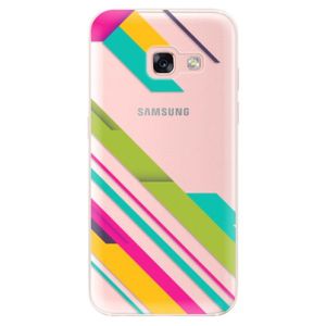 Odolné silikónové puzdro iSaprio - Color Stripes 03 - Samsung Galaxy A3 2017 vyobraziť