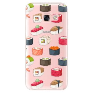 Odolné silikónové puzdro iSaprio - Sushi Pattern - Samsung Galaxy A3 2017 vyobraziť