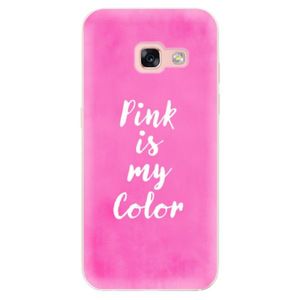 Odolné silikónové puzdro iSaprio - Pink is my color - Samsung Galaxy A3 2017 vyobraziť