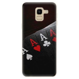 Odolné silikónové puzdro iSaprio - Poker - Samsung Galaxy J6 vyobraziť
